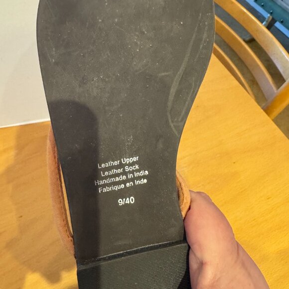 Jeffrey Campbell Malia Infinity Knot Sandal - 9 - Blush Suede - Picture 4 of 4